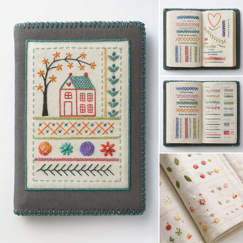 Stitch Book for Inner Calm & Self-Reflection