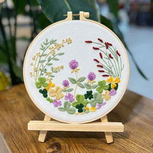 Floral Embroidery Kit